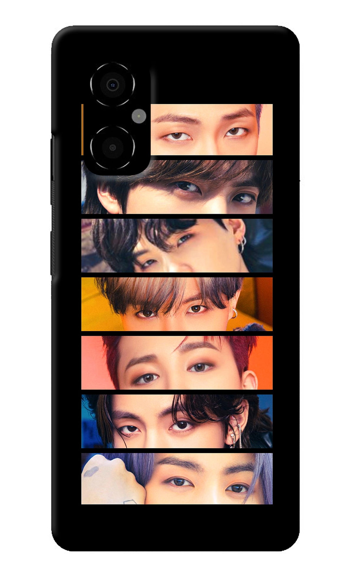 BTS Eyes Poco M4 5G Back Cover