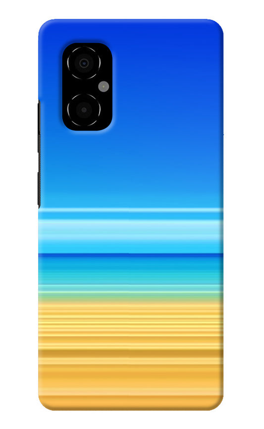 Beach Art Poco M4 5G Back Cover