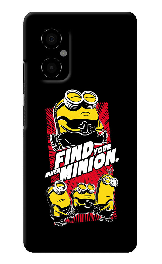 Find your inner Minion Poco M4 5G Back Cover