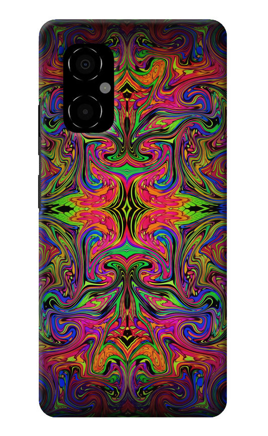 Psychedelic Art Poco M4 5G Back Cover