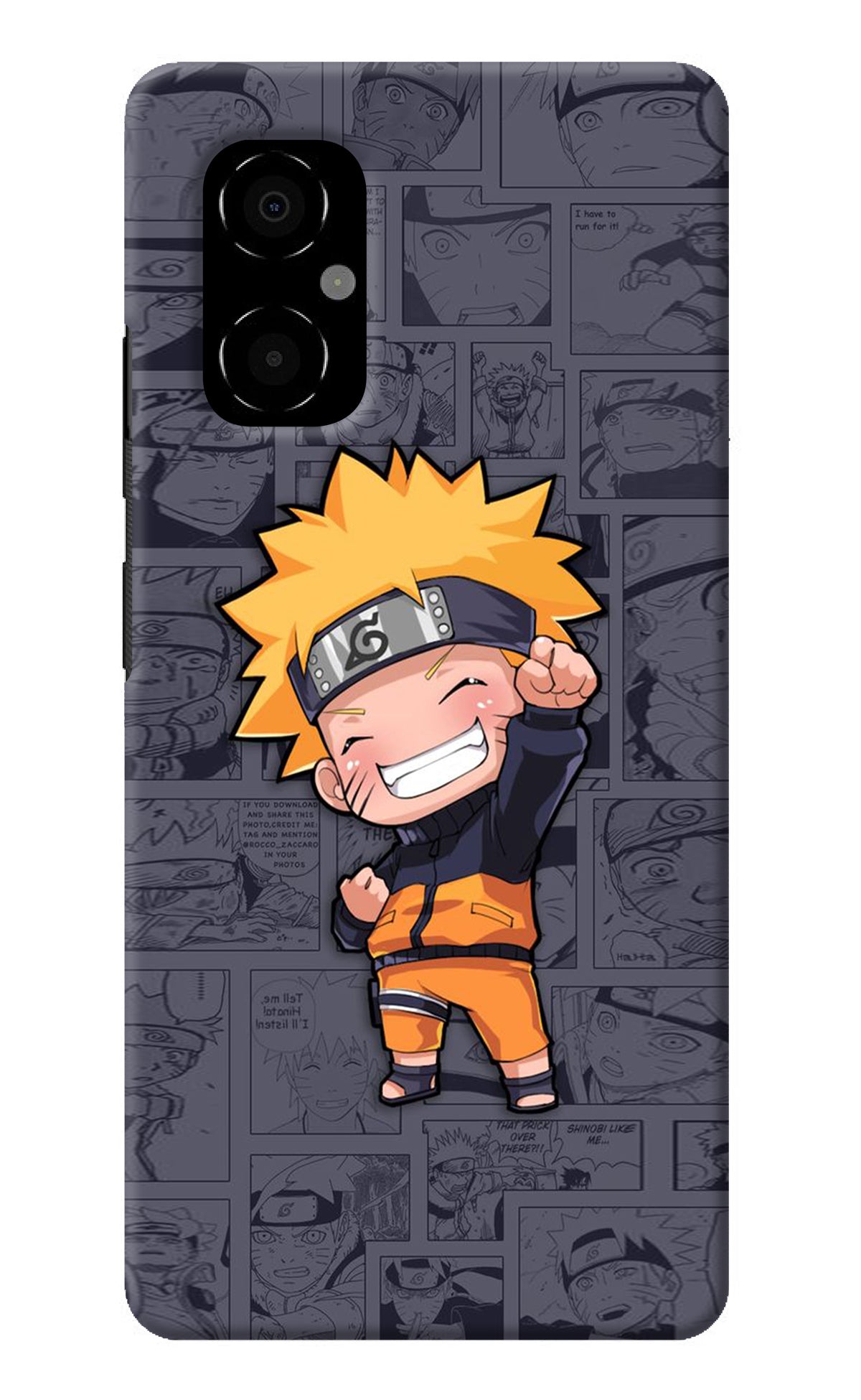 Chota Naruto Poco M4 5G Back Cover