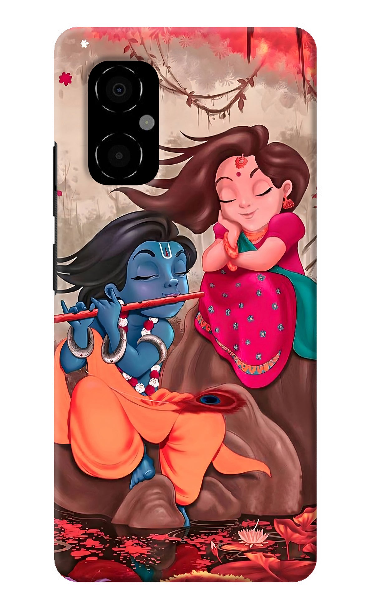 Radhe Krishna Poco M4 5G Back Cover