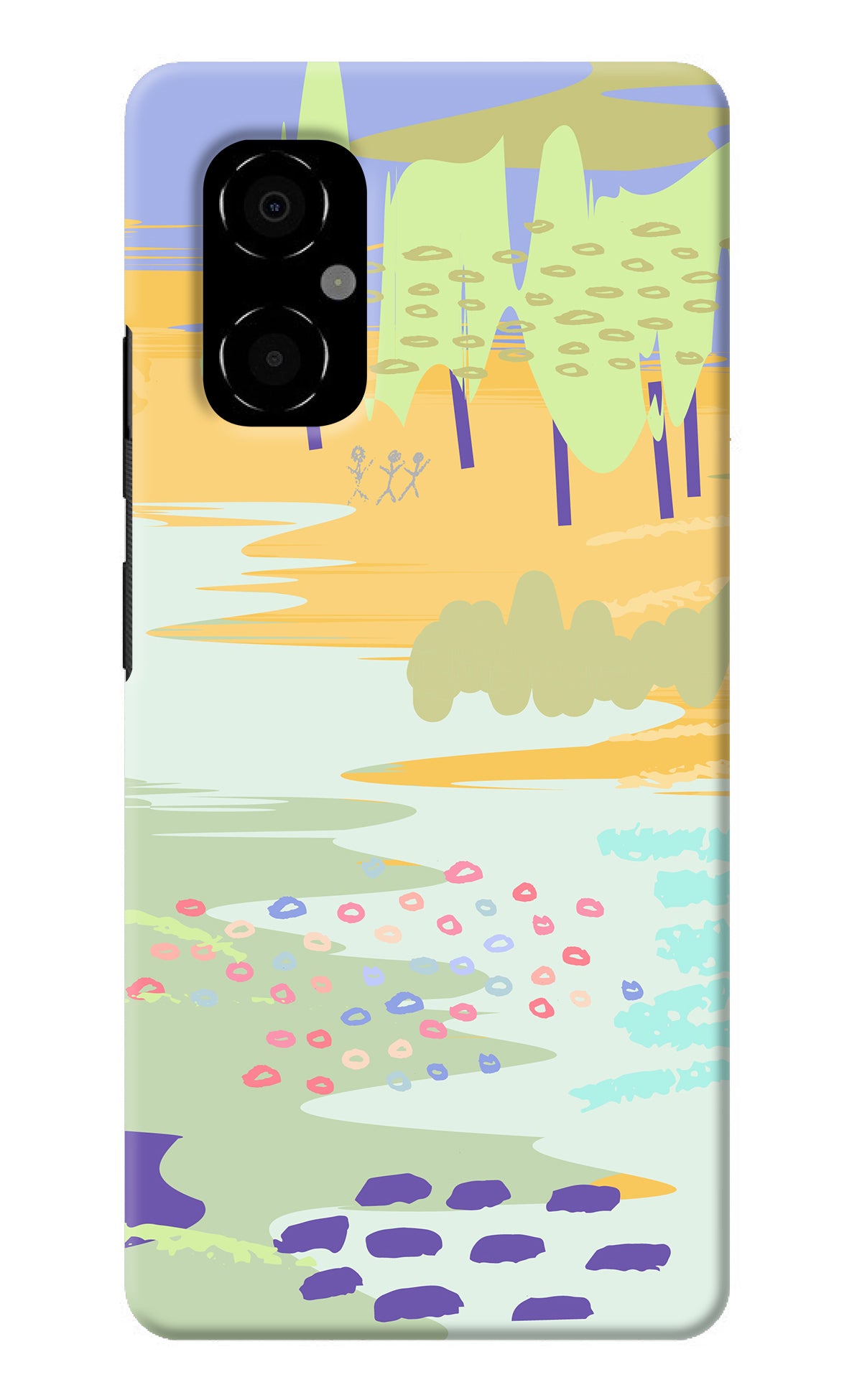 Scenery Poco M4 5G Back Cover