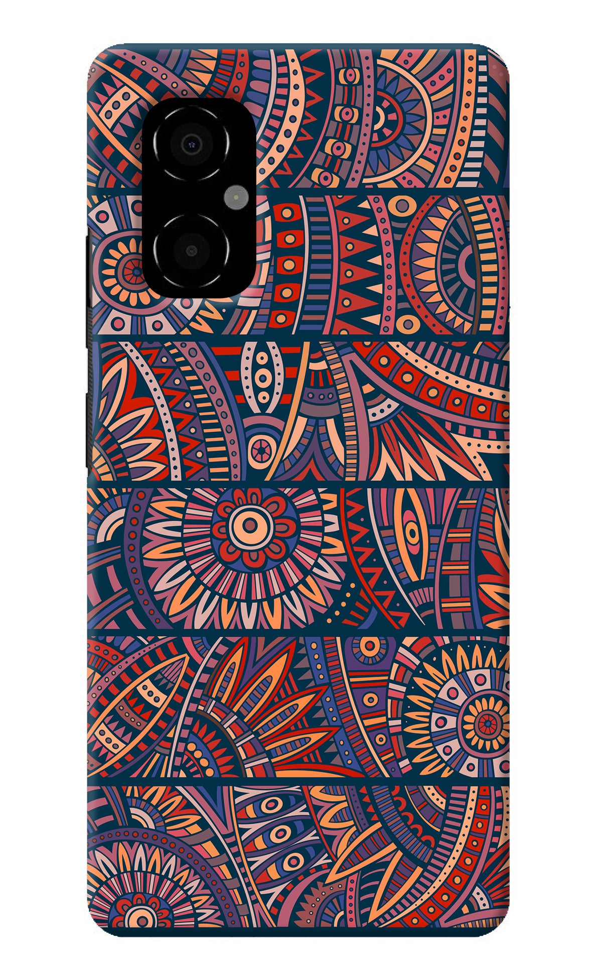 African Culture Design Poco M4 5G Back Cover