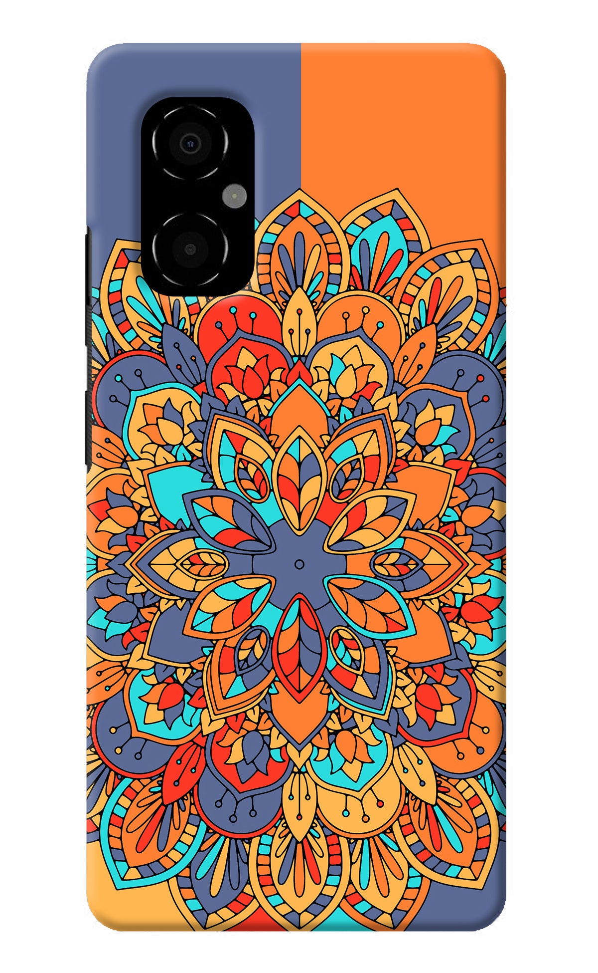 Color Mandala Poco M4 5G Back Cover