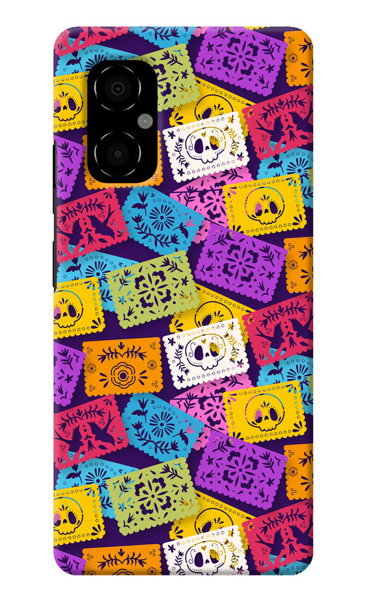 Mexican Pattern Poco M4 5G Back Cover