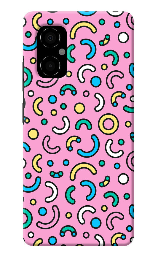 Memphis Design Poco M4 5G Back Cover