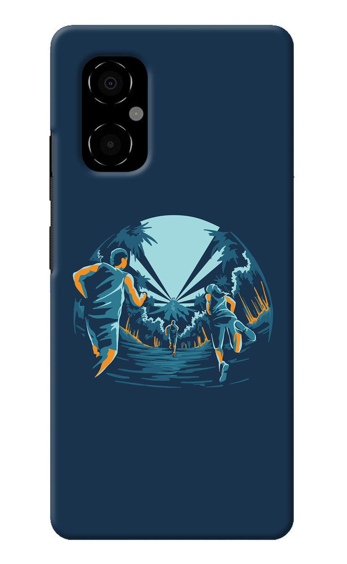 Team Run Poco M4 5G Back Cover