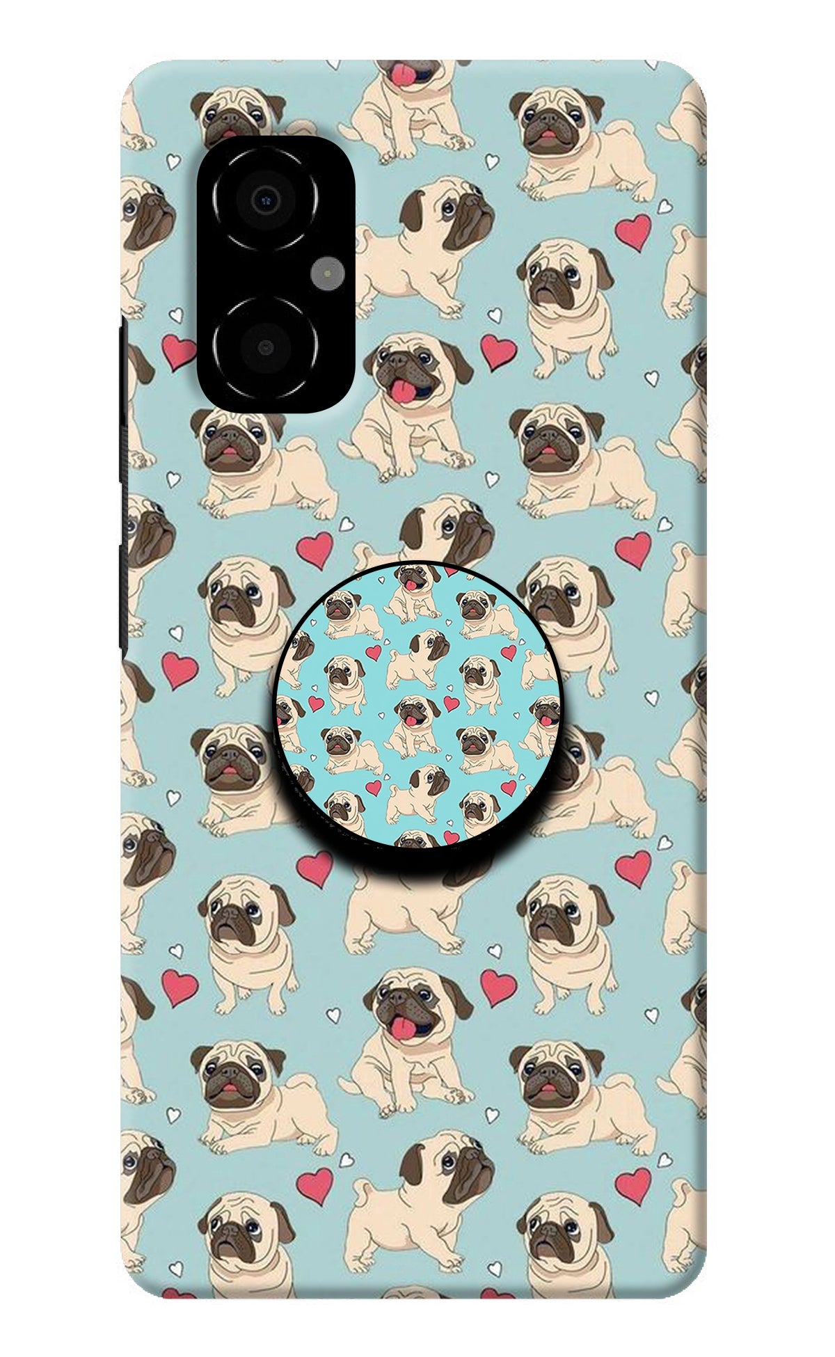 Pug Dog Poco M4 5G Pop Case