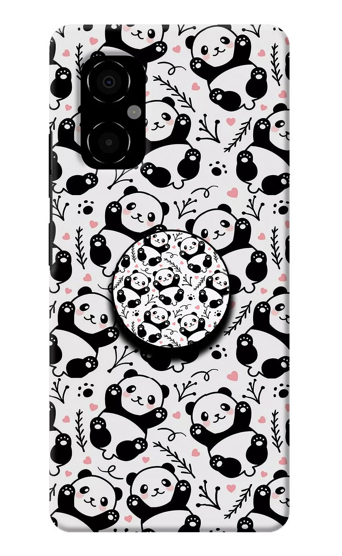 Cute Panda Poco M4 5G Pop Case