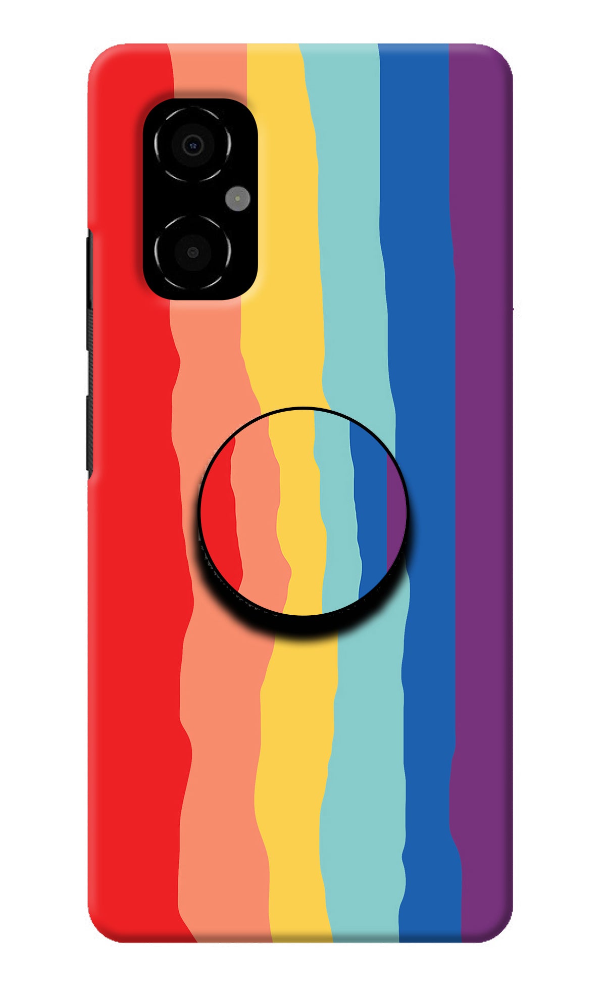 Rainbow Poco M4 5G Pop Case