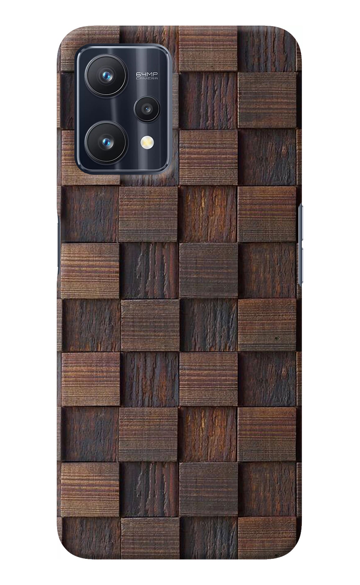 Wooden Cube Design Realme 9 Pro 5G Back Cover