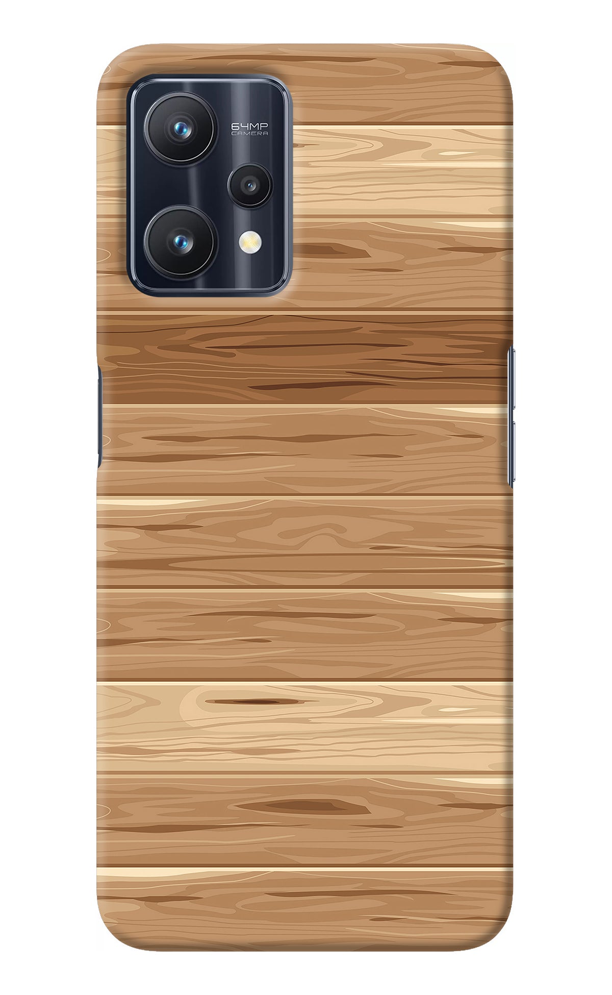 Wooden Vector Realme 9 Pro 5G Back Cover