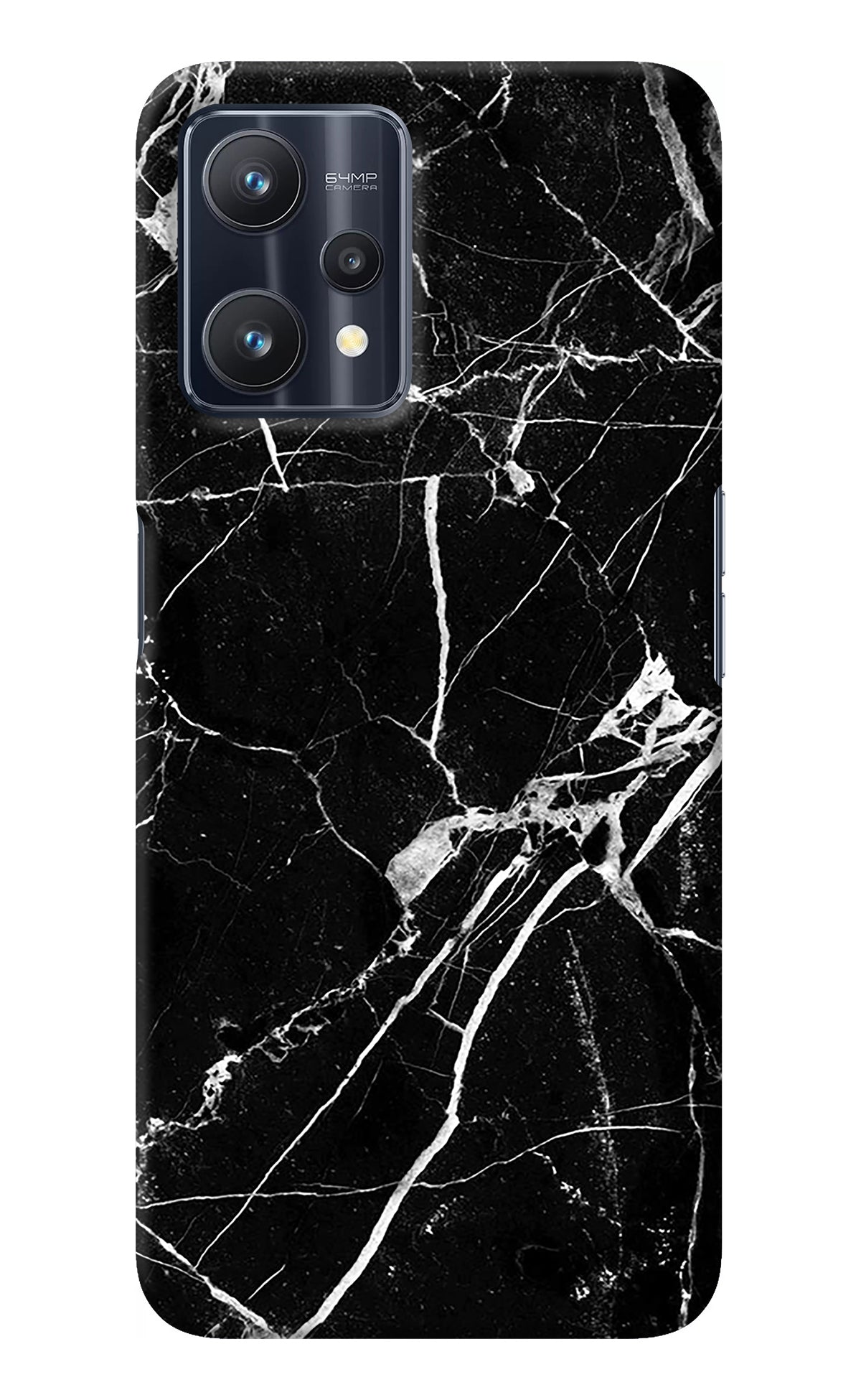 Black Marble Pattern Realme 9 Pro 5G Back Cover