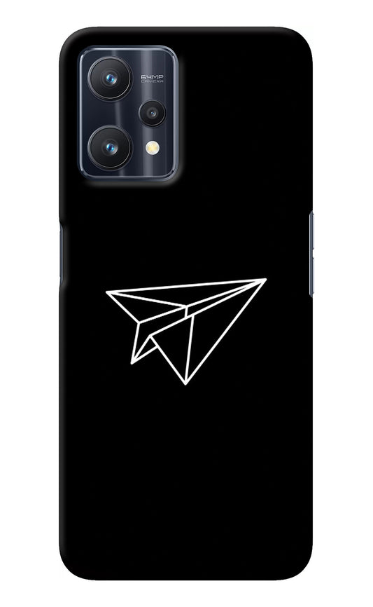 Paper Plane White Realme 9 Pro 5G Back Cover