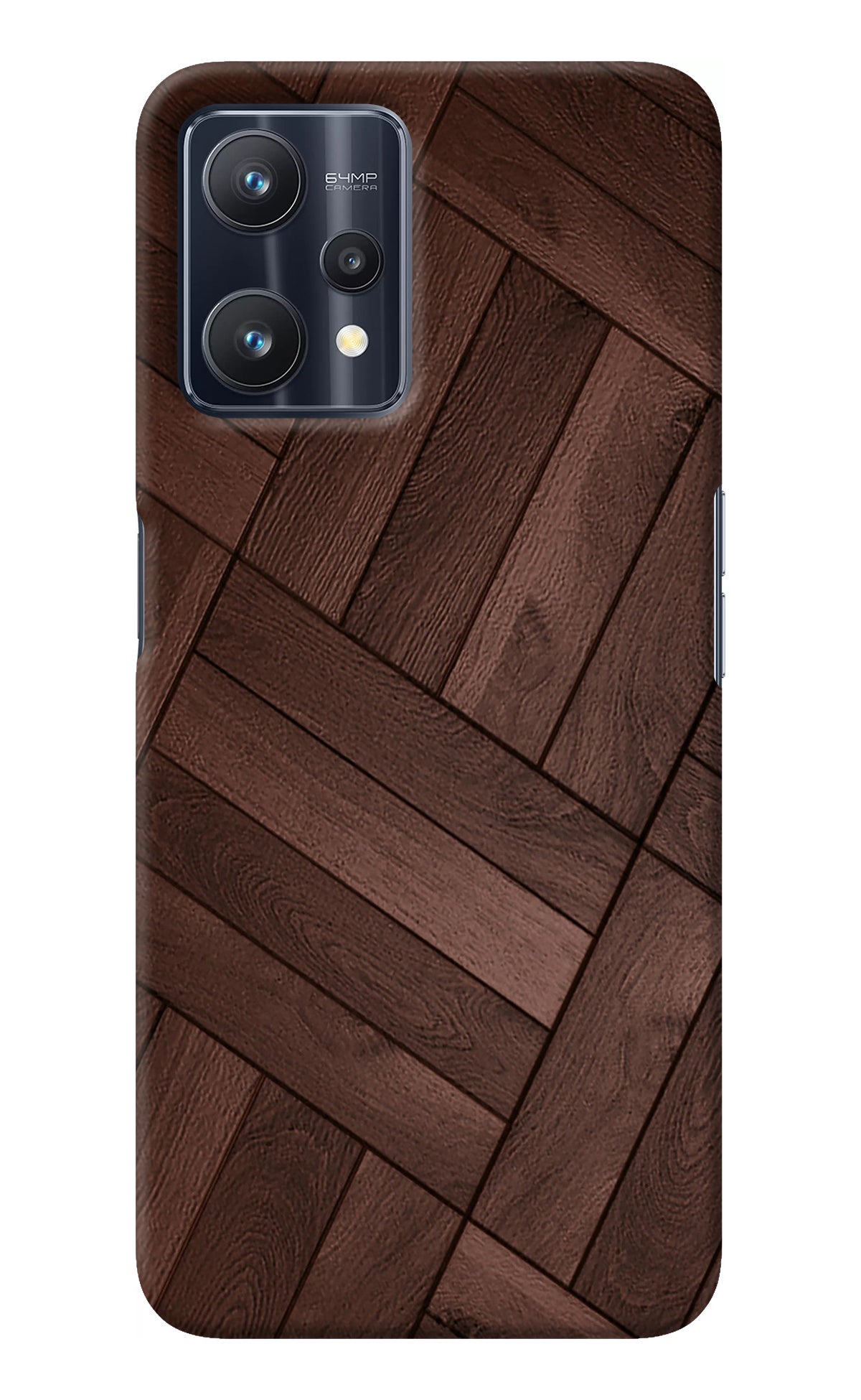 Wooden Texture Design Realme 9 Pro 5G Back Cover