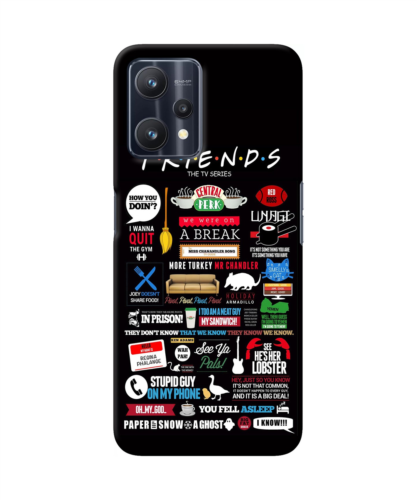 FRIENDS Realme 9 Pro 5G Back Cover