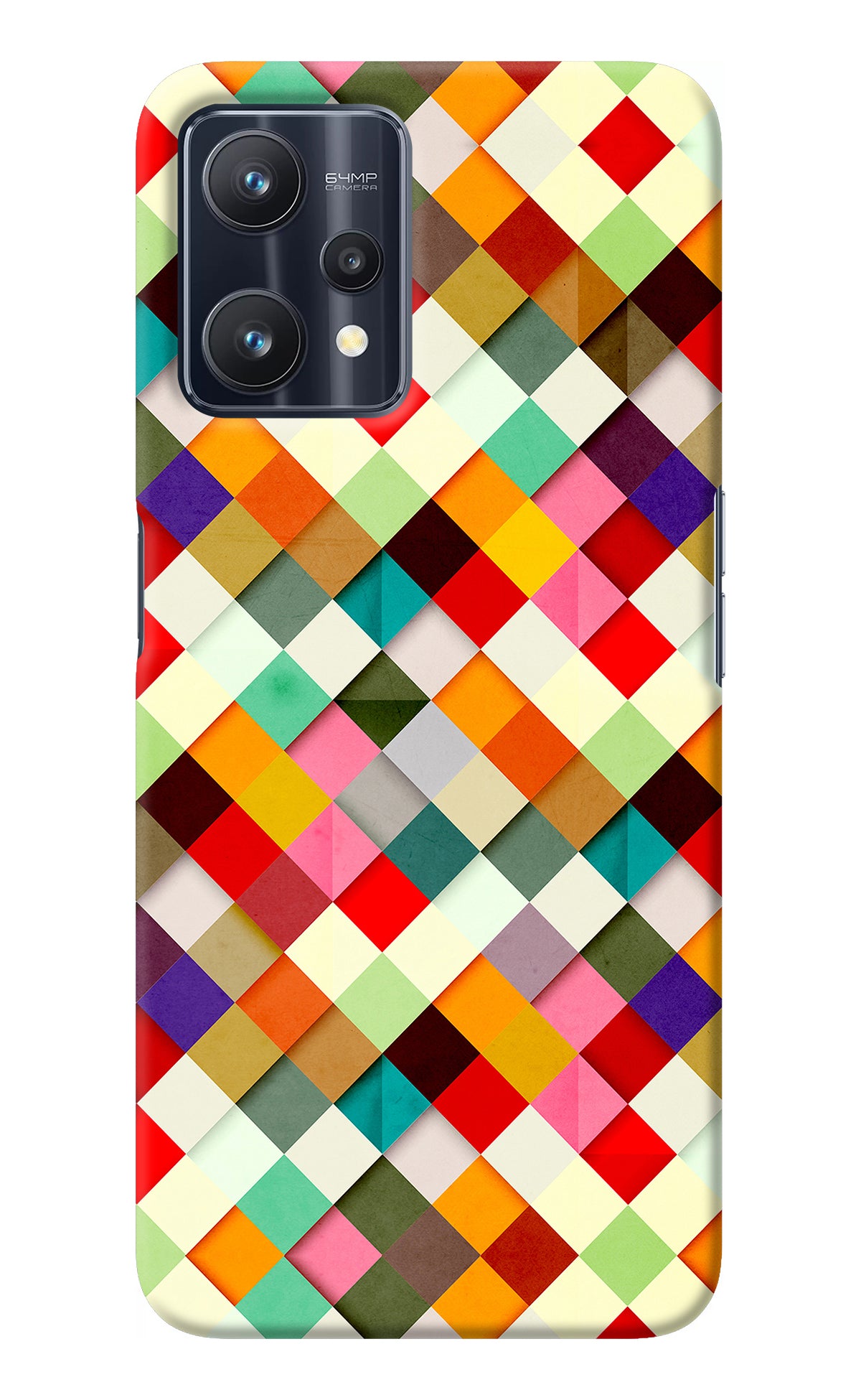 Geometric Abstract Colorful Realme 9 Pro 5G Back Cover