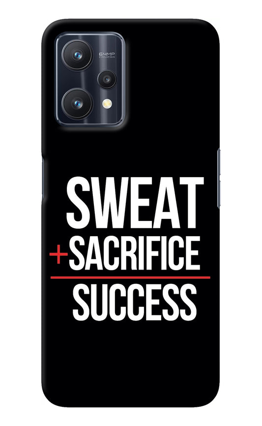 Sweat Sacrifice Success Realme 9 Pro 5G Back Cover