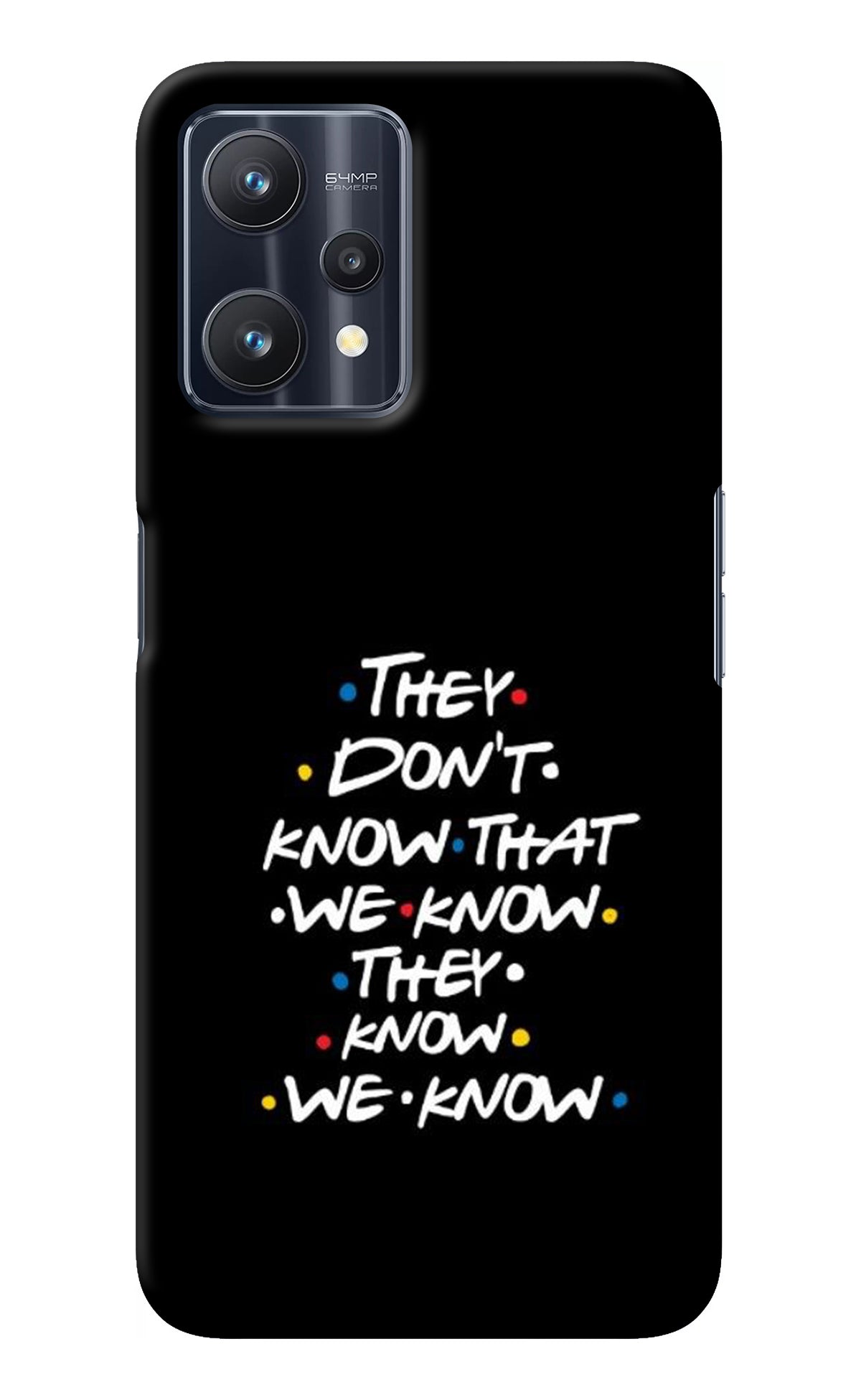 FRIENDS Dialogue Realme 9 Pro 5G Back Cover