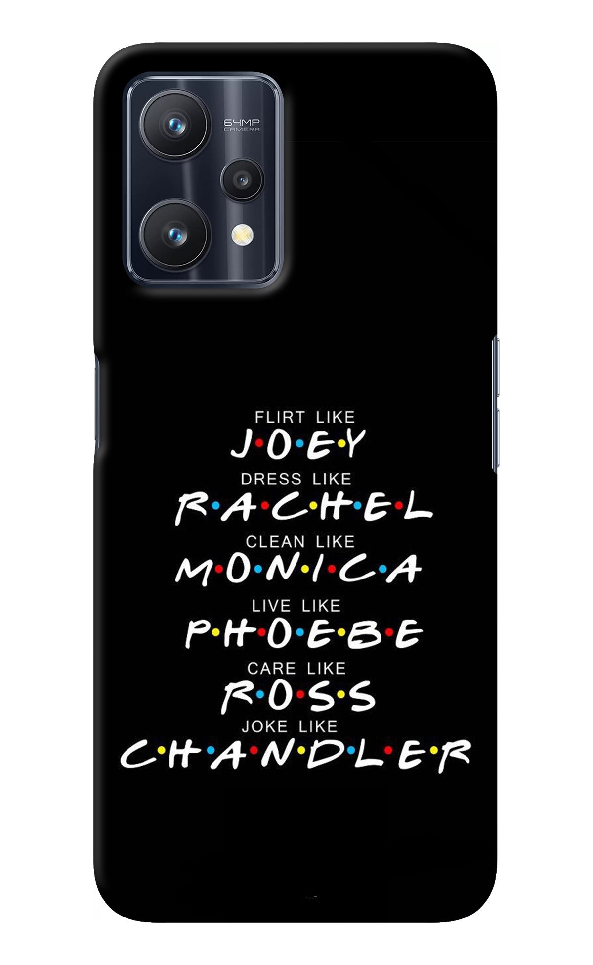 FRIENDS Character Realme 9 Pro 5G Back Cover