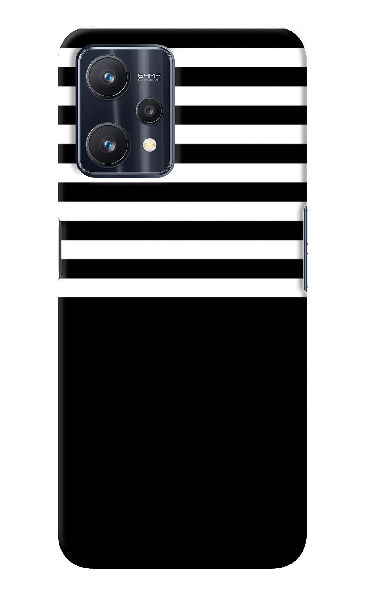 Black and White Print Realme 9 Pro 5G Back Cover