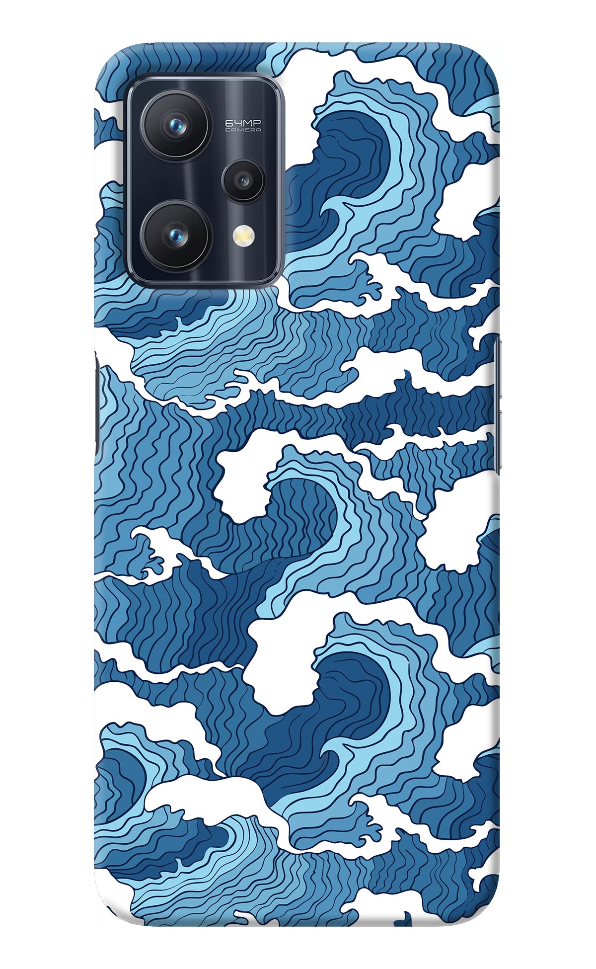 Blue Waves Realme 9 Pro 5G Back Cover