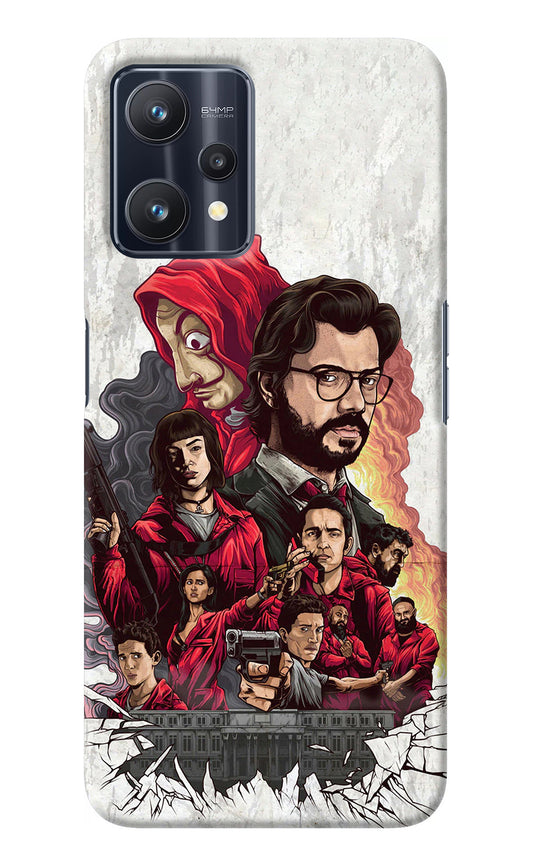 Money Heist Artwork Realme 9 Pro 5G Back Cover