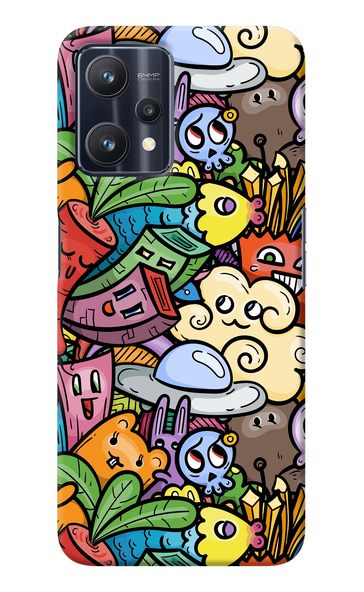 Veggie Doodle Realme 9 Pro 5G Back Cover