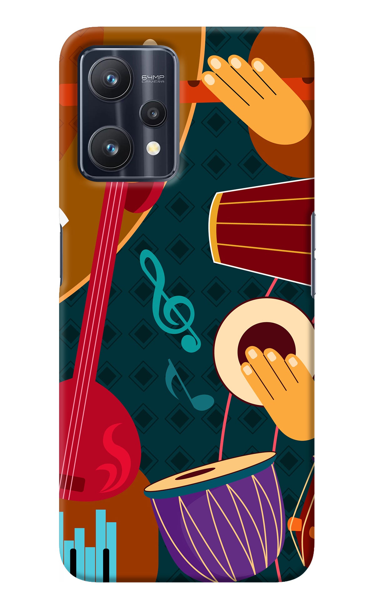 Music Instrument Realme 9 Pro 5G Back Cover