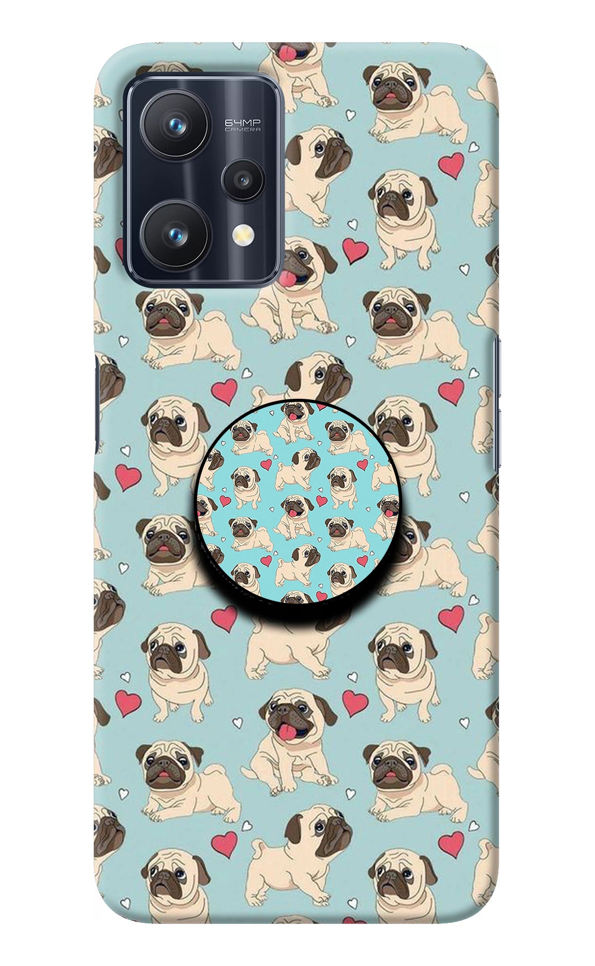 Pug Dog Realme 9 Pro 5G Pop Case