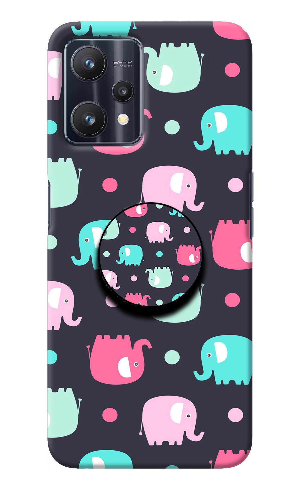 Baby Elephants Realme 9 Pro 5G Pop Case