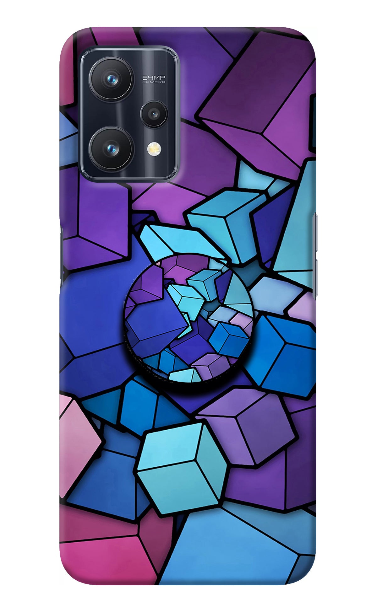 Cubic Abstract Realme 9 Pro 5G Pop Case