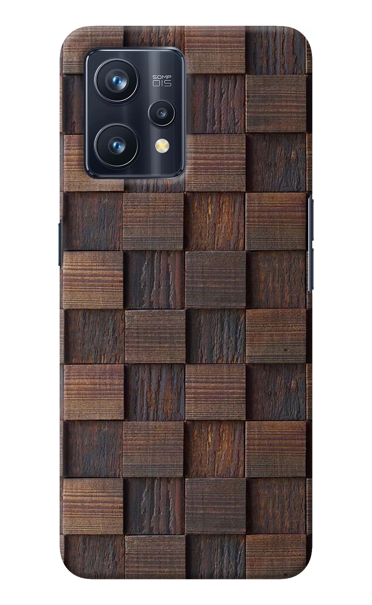 Wooden Cube Design Realme 9 Pro+ 5G Back Cover