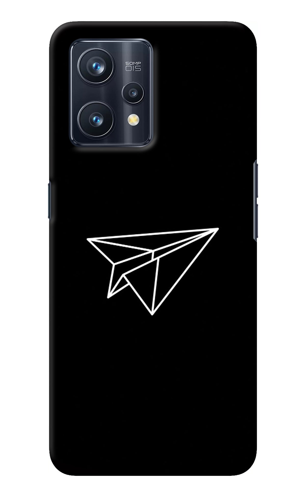 Paper Plane White Realme 9 Pro+ 5G Back Cover