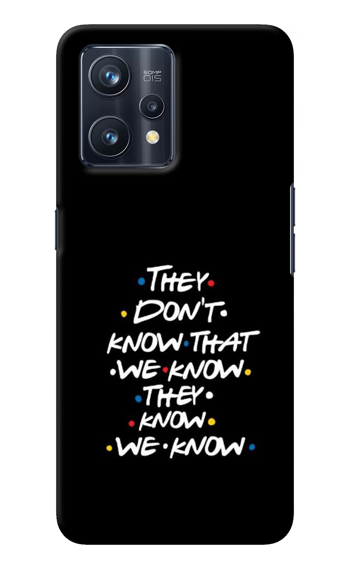 FRIENDS Dialogue Realme 9 Pro+ 5G Back Cover