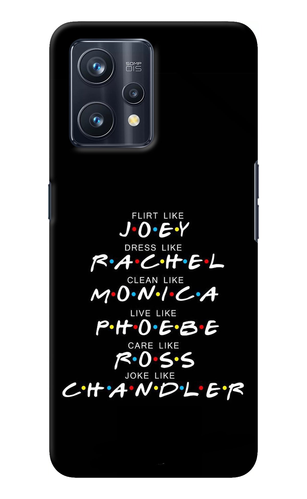 FRIENDS Character Realme 9 Pro+ 5G Back Cover