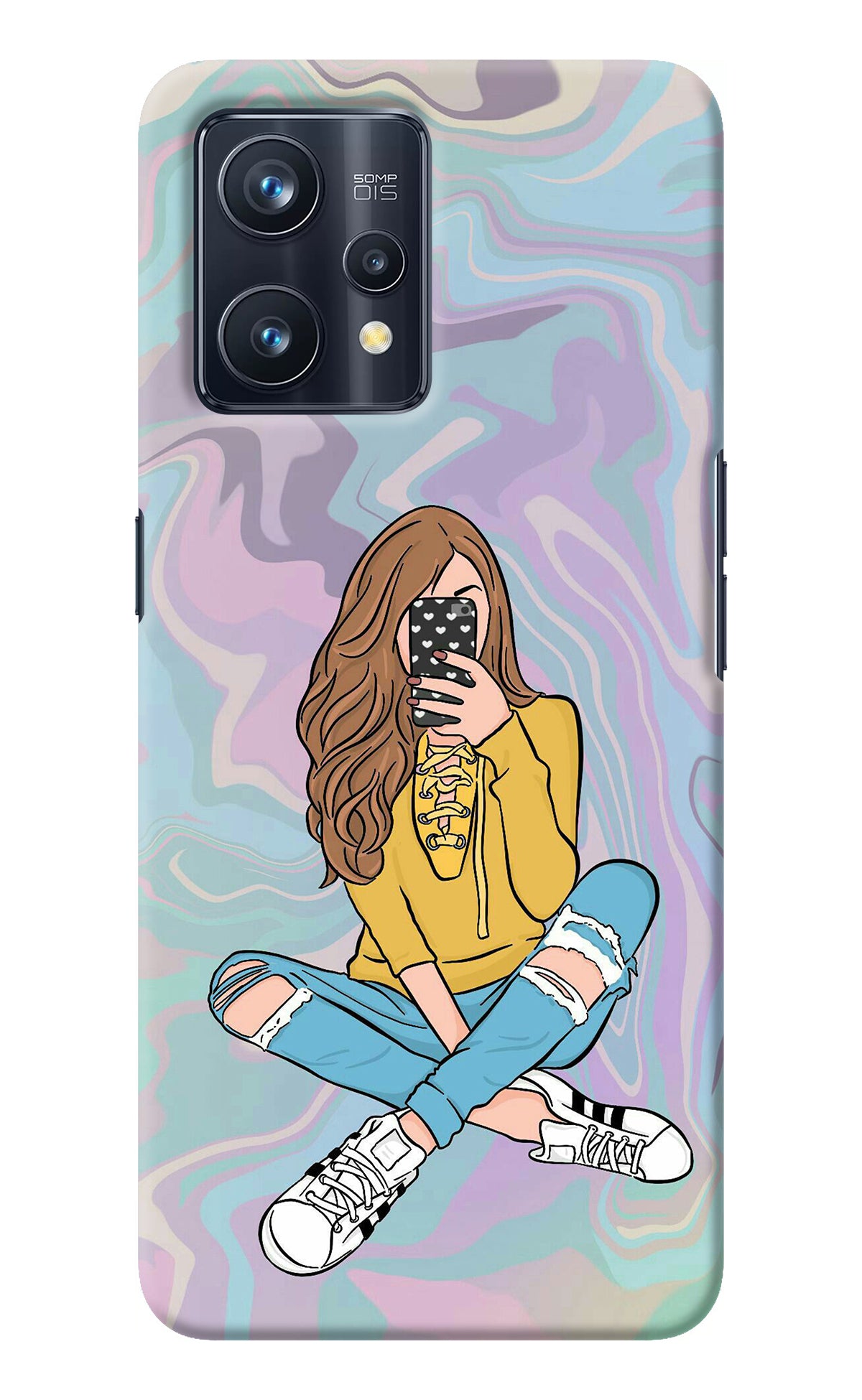 Selfie Girl Realme 9 Pro+ 5G Back Cover