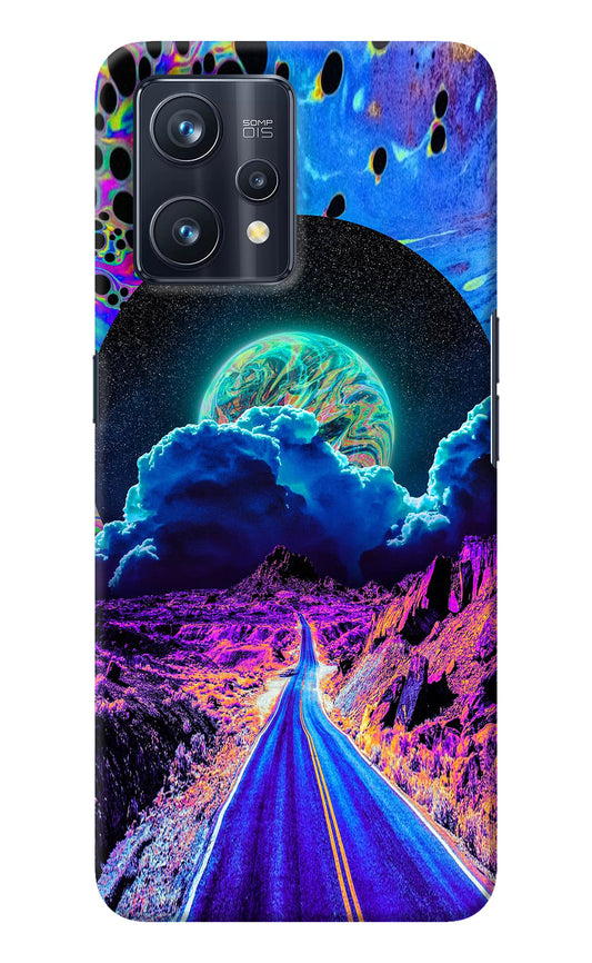 Psychedelic Painting Realme 9 Pro+ 5G Back Cover