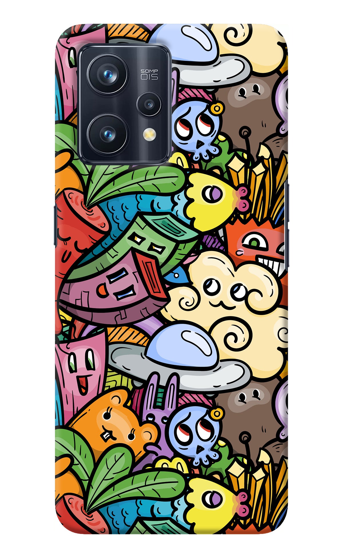 Veggie Doodle Realme 9 Pro+ 5G Back Cover