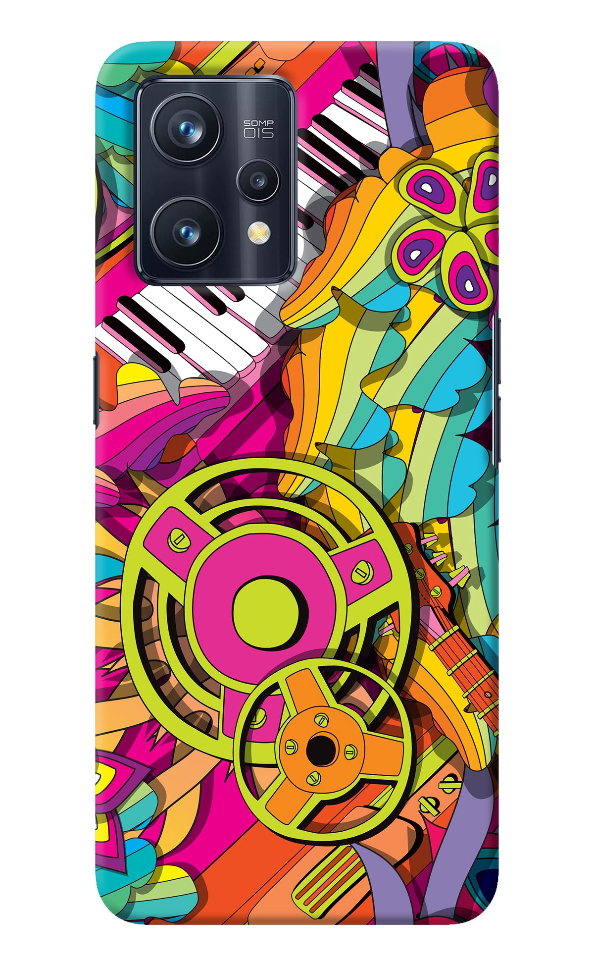 Music Doodle Realme 9 Pro+ 5G Back Cover