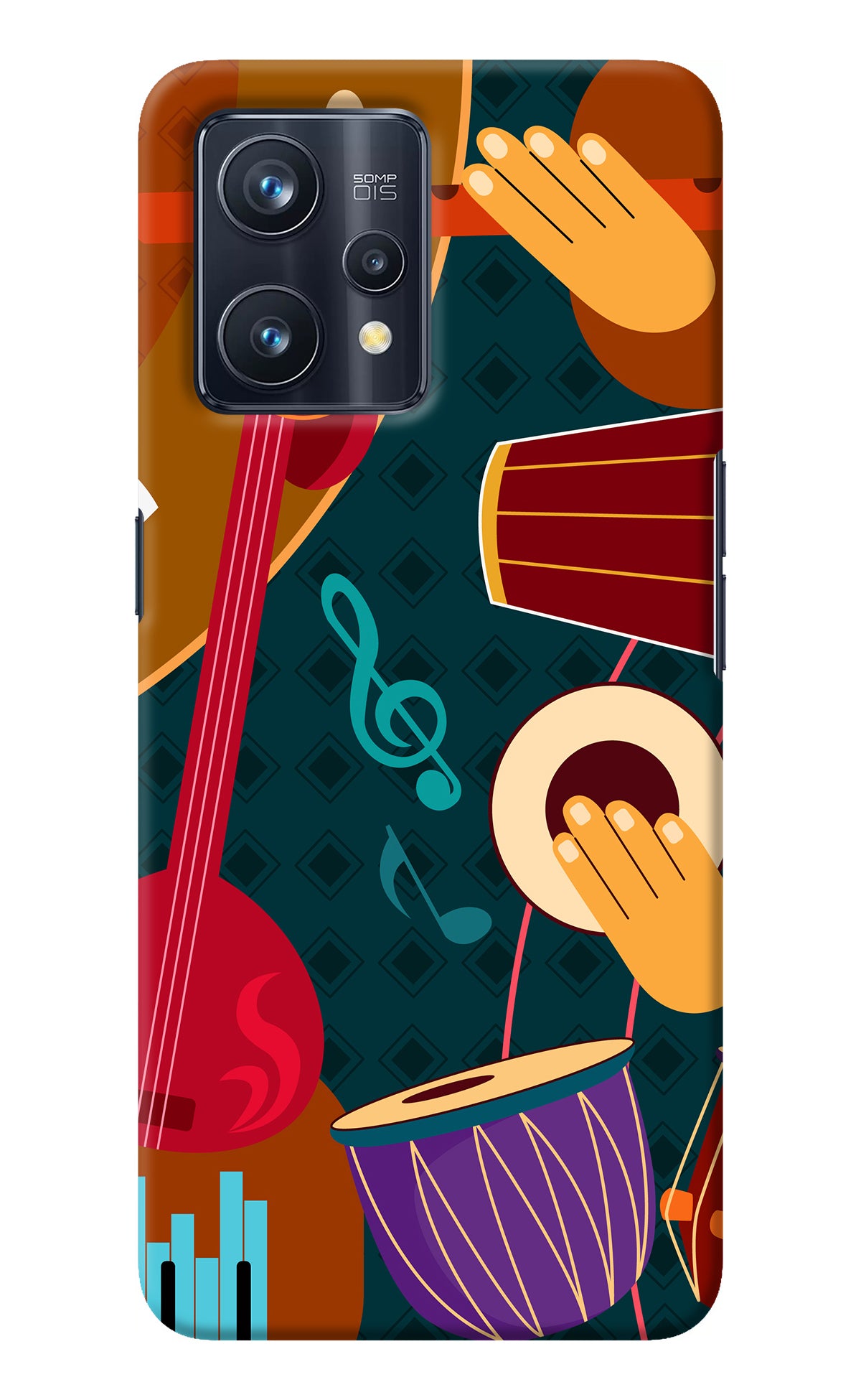 Music Instrument Realme 9 Pro+ 5G Back Cover