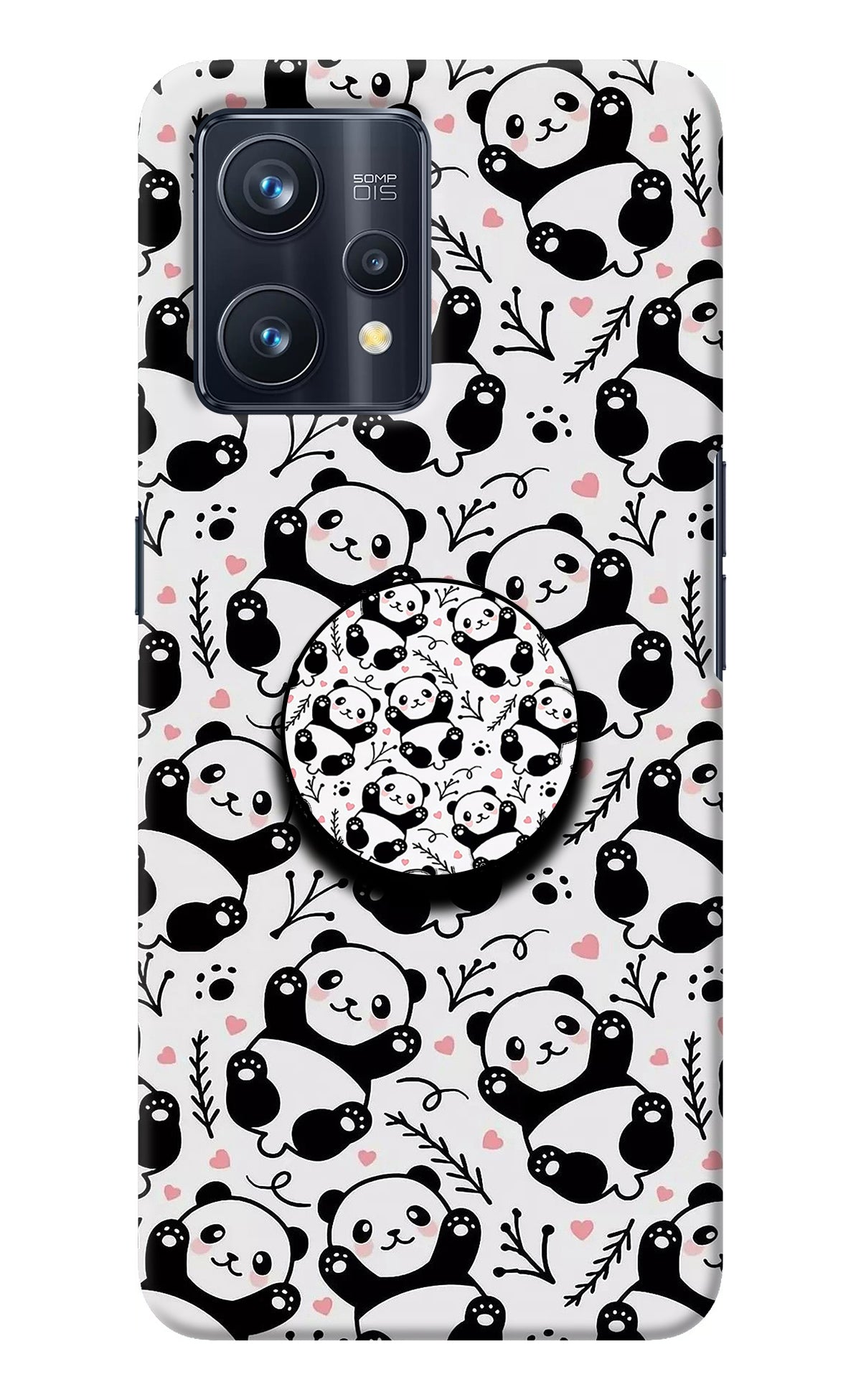 Cute Panda Realme 9 Pro+ 5G Pop Case