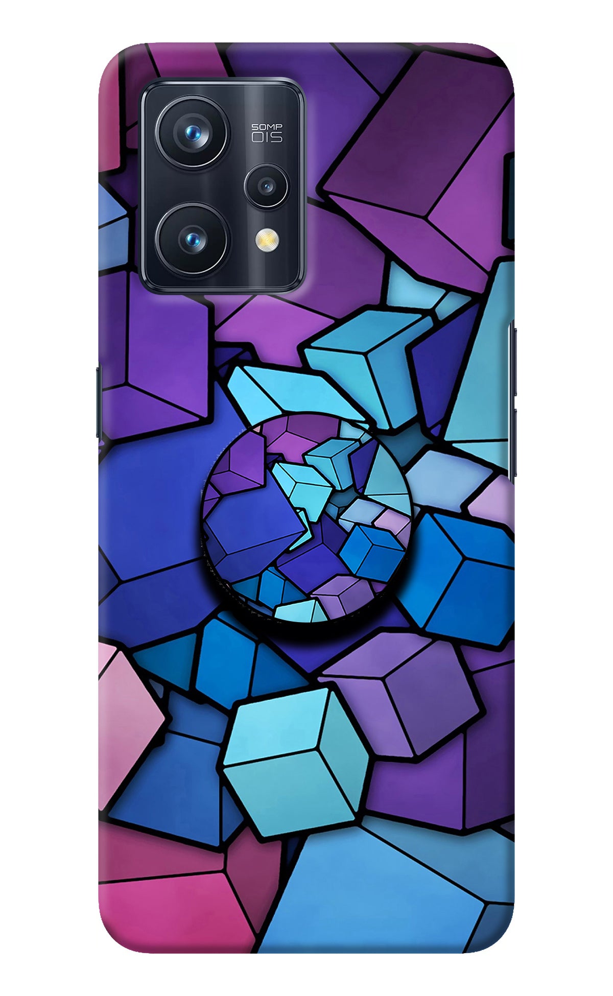 Cubic Abstract Realme 9 Pro+ 5G Pop Case