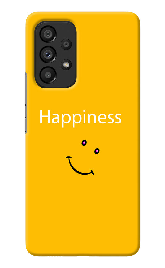 Happiness With Smiley Samsung A53 5G Back Cover