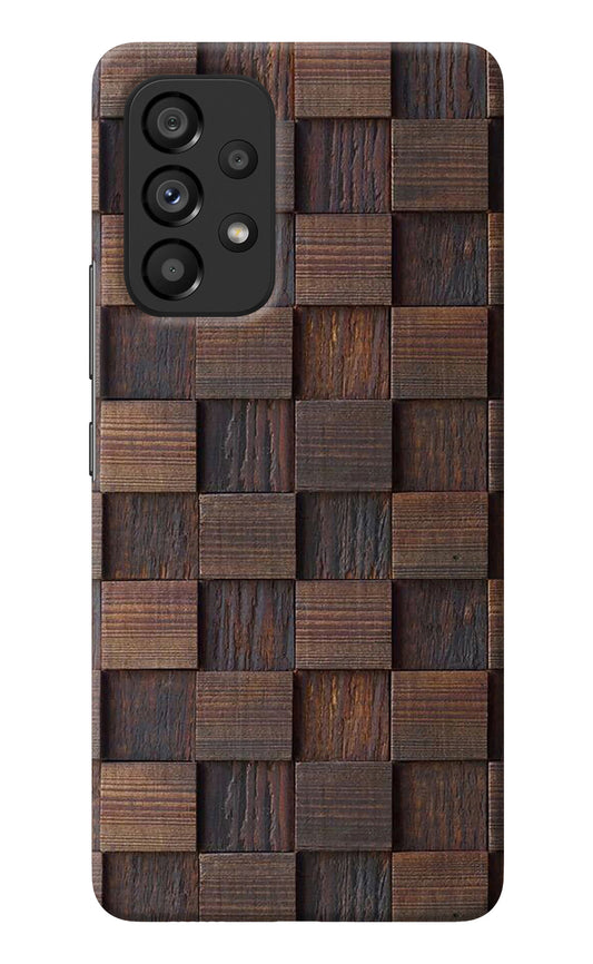 Wooden Cube Design Samsung A53 5G Back Cover