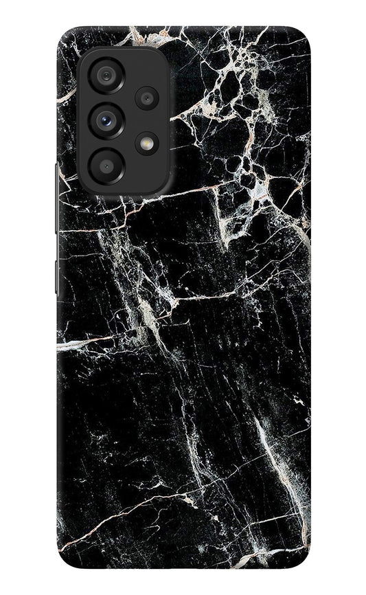 Black Marble Texture Samsung A53 5G Back Cover