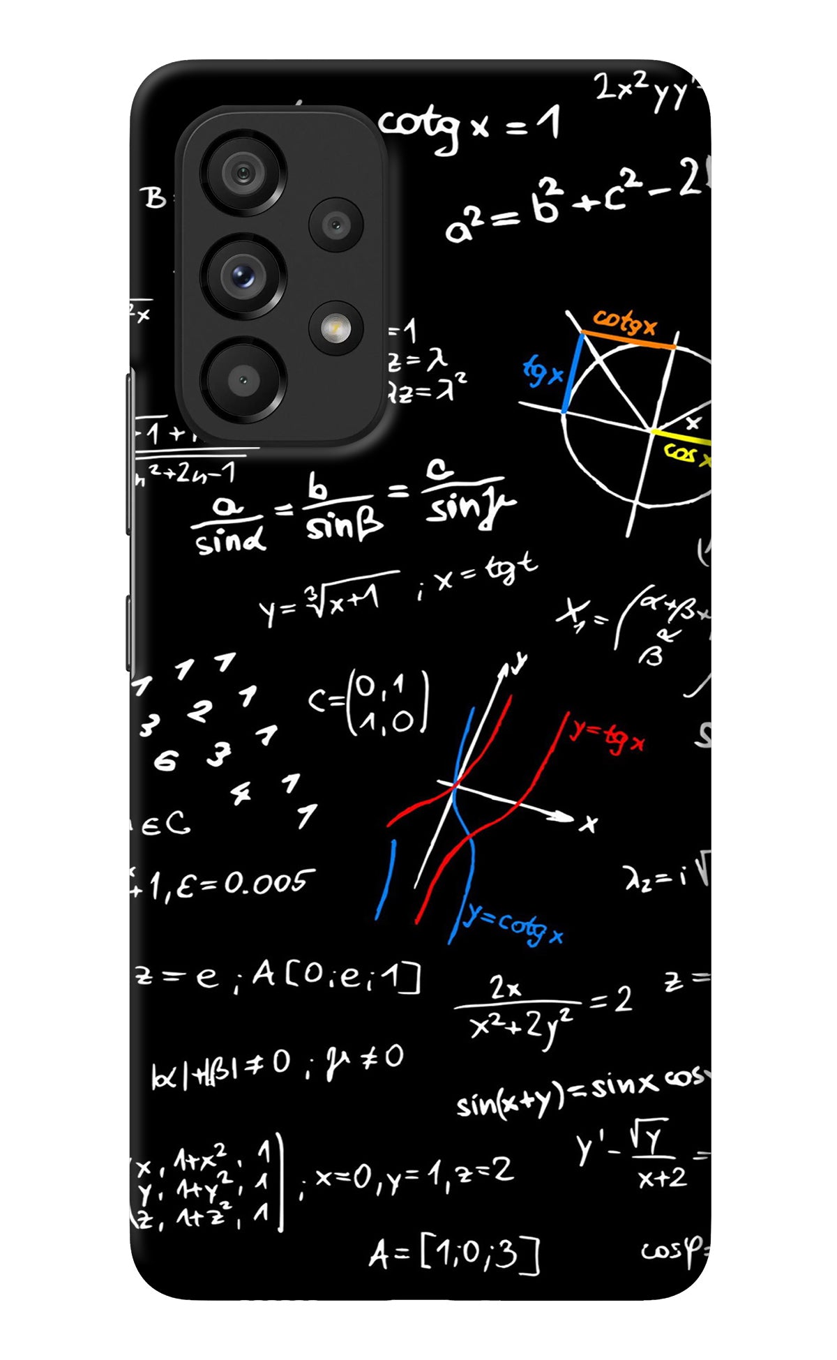 Mathematics Formula Samsung A53 5G Back Cover