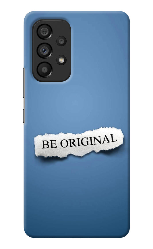 Be Original Samsung A53 5G Back Cover