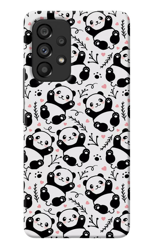 Cute Panda Samsung A53 5G Back Cover